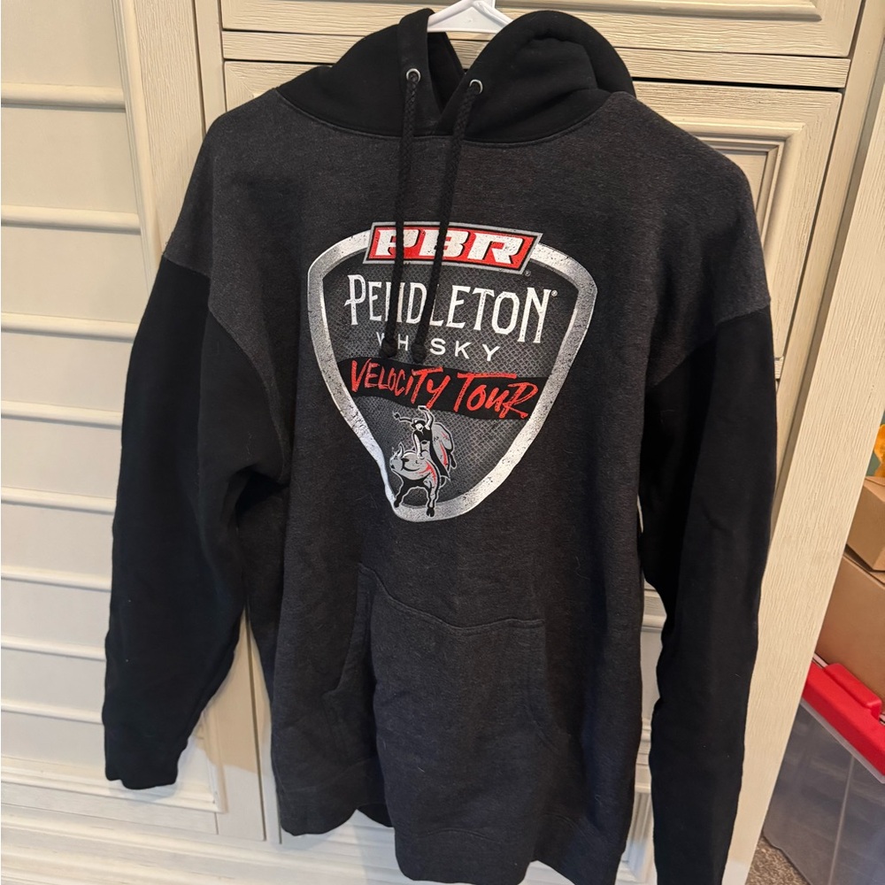 Pendleton PBR 2025 Black and Gray Hoodie